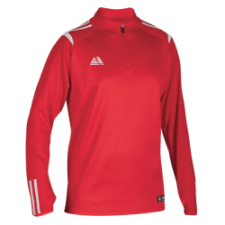 Atlanta 2.0 1/4 Zip Top Red/White